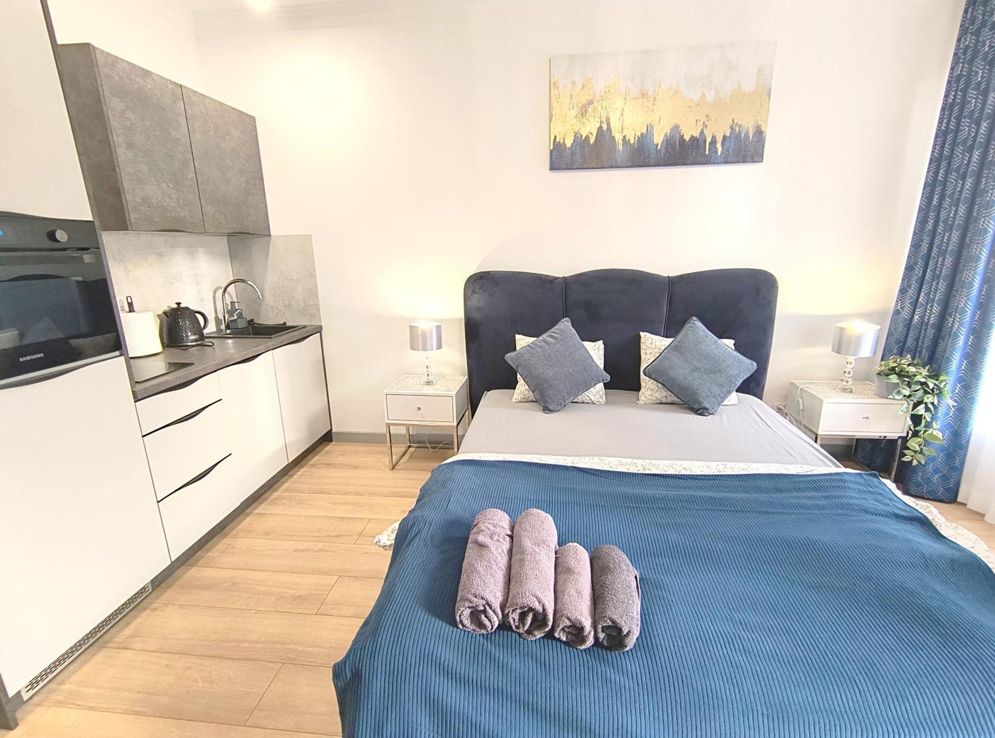 Private Parking, Secure Building - Central Apartments Old Town & Main Station 그단스크 객실 사진
